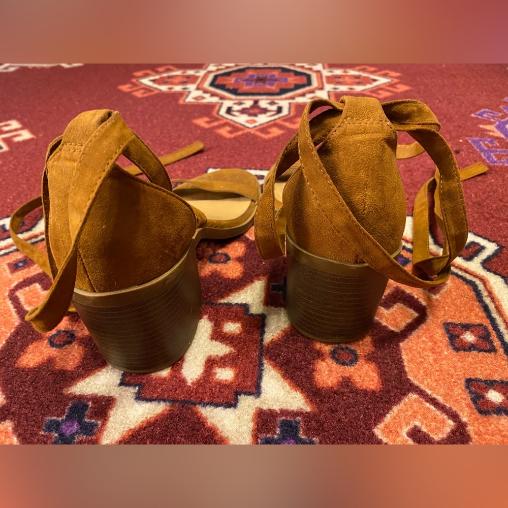 Merona heels - ๐ lace-up - Picture 2 of 3